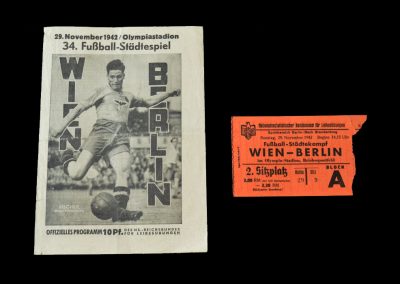 Berlin v Vienna 29.11.1942