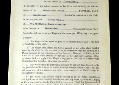 1954/55 contract. Doing it all for £15 / week and £12 in the summer.