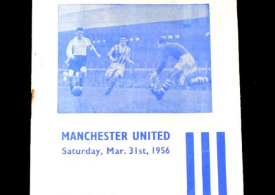 Huddersfield v Man Utd 31.05.1956 - 100th goal.