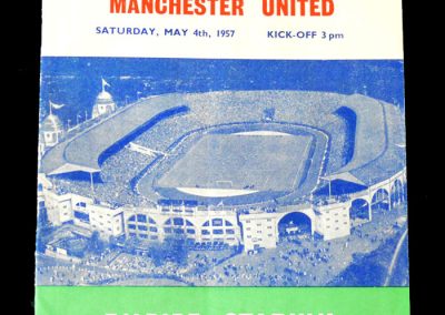 FA Cup Final 04.05.1957 v Aston Villa. Despite a late goal from Tommy, United lose 2-1