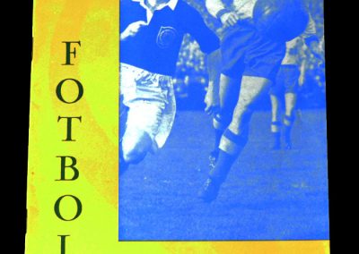 Sweden v England 16.05.1956