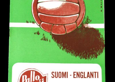 Finland v England 20.05.1956