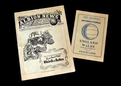 England v Wales 20.10.1945