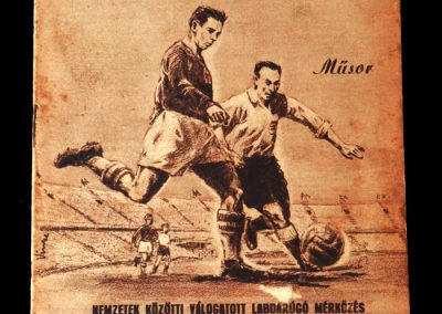 Hungary v England 23.05.1954