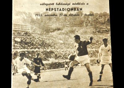 Hungary v Italy 27.11.1955 2-0