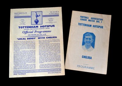Spurs v Chelsea 31.03.1961