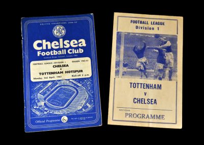 Chelsea v Spurs 03.04.1961