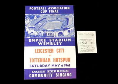 Spurs v Leicester 06.05.1961 - FA Cup Final