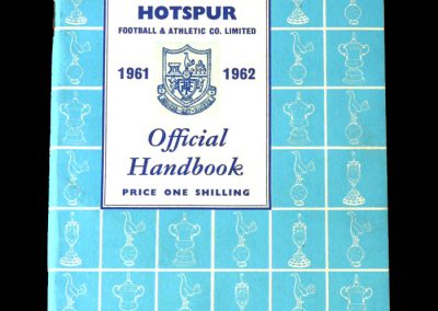 Spurs Season 1961/62 Handbook