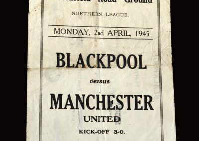 Blackpool v Man Utd 02.04.1945