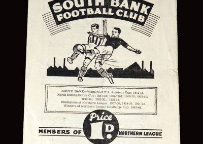 South Bank v Tow Law 15.04.1950