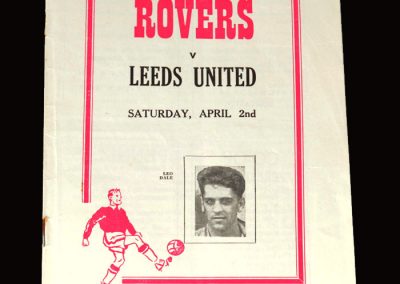 Doncaster Rovers v Leeds 02.04.1955 0-1