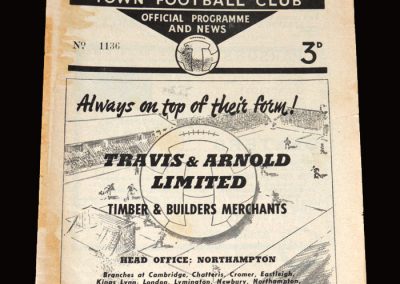 Northampton v Torquay 02.04.1955 1-0