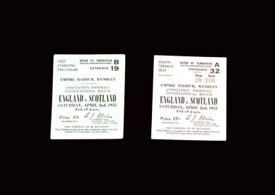 England v Scotland 02.04.1955 (tickets)