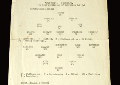 Herts Schools v Essex Schools 02.04.1955 (Greaves)