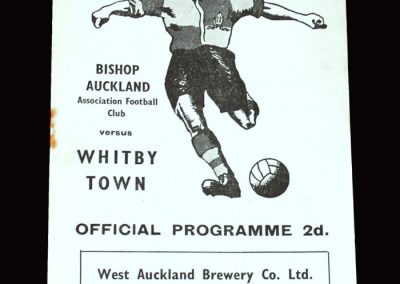 Bishop Auckland v Whitby 02.04.1955