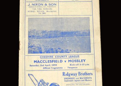 Macclesfield v Moseley 02.04.1955