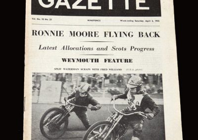 Speedway Gazete 02.04.1955