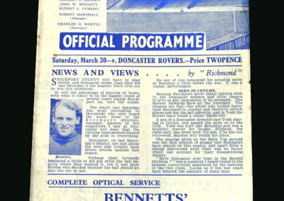 Stockport v Doncaster 30.03.1946 (Longest ever game)