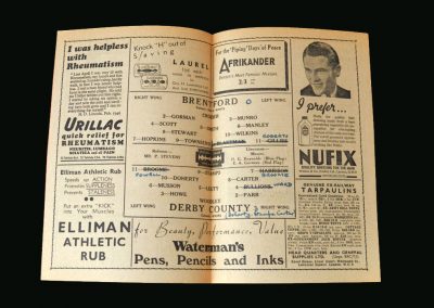 Brentford v Derby 05.10.1946