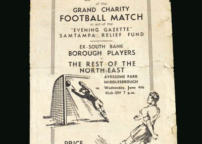 Ex South Bank 11 v Rest of North East 04.06.1947