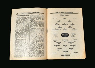 Stoke v Brentford 19.04.1947