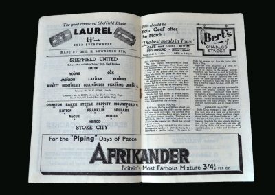 Stoke v Sheff Utd 14.06.1947 (Title Decider)