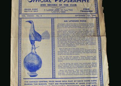 Newcastle v Spurs 14.09.1946