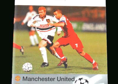 Man Utd V Barcelona 16.09.98 (Champions League Group Stage)