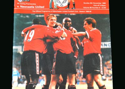 Man Utd v Newcastle 08.11.98