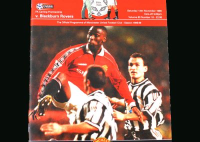 Man Utd v Blackburn 14.11.98