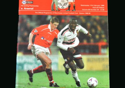 Man Utd v Arsenal 17.02.99