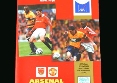 Man Utd v Arsenal 14.11.99 (FA Cup Semi Final Replay)