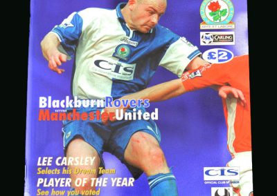 Man Utd v Blackburn 12.05.99