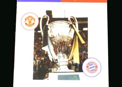 Man Utd v Bayern Munich 26.05.99 (Champions League Final)