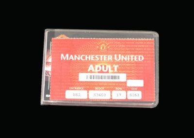 Man Utd Season 98/99 Unused Season Ticket!!!
