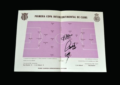Real Madrid v Penarol 04.09.1960 (Inter Continental Cup)
