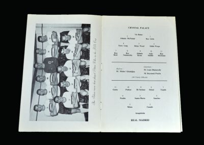 Crystal Palace v Real Madrid 10.04.1962 (Friendly)