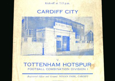Spurs v Cardiff 01.12.1960