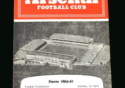 Spurs v Arsenal 01.04.1961