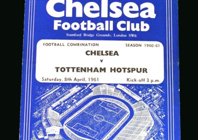 Spurs v Chelsea 08.04.1961