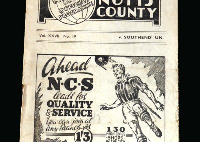 Notts County v Southend 26.03.1948