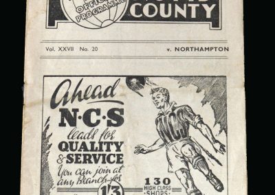 Notts County v Northampton 03.04.1948