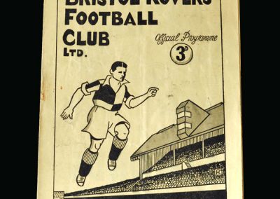 Notts County v Bristol Rovers 10.04.1948 (Tommy was playing for England at Hampden)