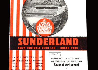 Sunderland v West Brom 02.09.1964 (tries again)