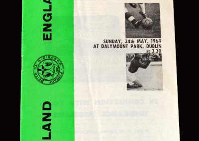 Ireland v England 24.05.1964