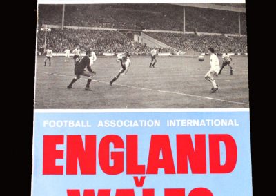 England v Wales 18.11.1964