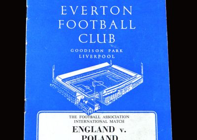 England v Poland 05.01.1966