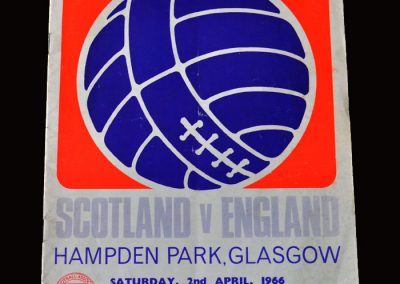 Scotland v England 02.04.1966