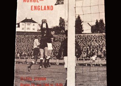 Norway v England 29.06.1966